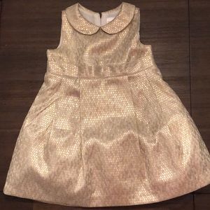 Gold dress - 12-18months